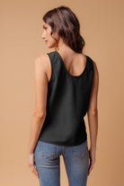 Chic Summer Tank Top Paired with Blue Jeans