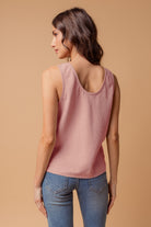 Chic Summer Tank Top Paired with Blue Jeans