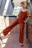 Cowl Neck Jumpsuit