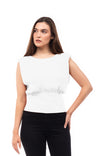 Extended Sleeve Shoulder Padded V-back