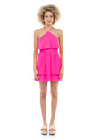 Halter Neck Double Layer Dress