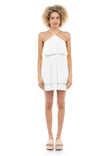 Halter Neck Double Layer Dress