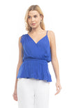 Asymmetric Cami Peplum Top