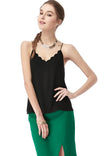 Spaghetti Strap V-neck Top