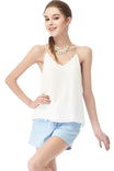 Spaghetti Strap V-neck Top