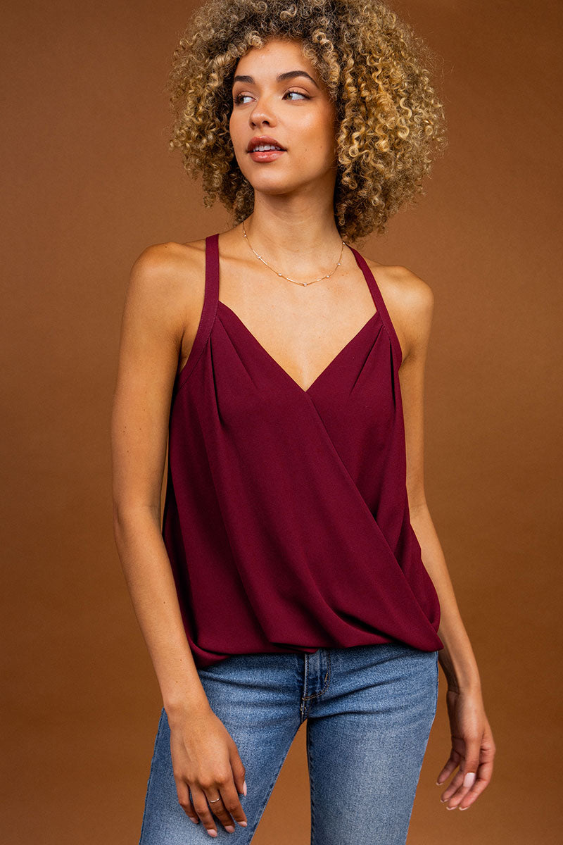 Overlap Tank Top - TF – Naked Zebra Wholesale