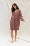 Neck Embellishment Dress