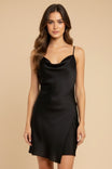 Cowl Neck Mini Dress