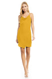 Cowl Neck Mini Dress