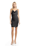 Cowl Neck Mini Dress