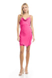 Cowl Neck Mini Dress