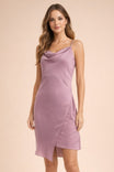 Cowl Neck Mini Dress