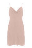 Cowl Neck Mini Dress