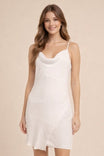 Cowl Neck Mini Dress
