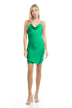 Cowl Neck Mini Dress