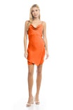Cowl Neck Mini Dress