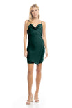 Cowl Neck Mini Dress