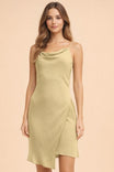 Cowl Neck Mini Dress