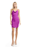 Cowl Neck Mini Dress