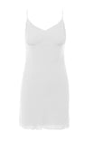 Lettuce Hem Mini Slip Dress