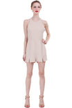 Slit Racer Back Romper