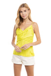 V-neck Overlap Detail Cami