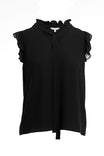 Cap Sleeve Regular Shoulder Sleeve Blouse