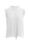 Cap Sleeve Regular Shoulder Sleeve Blouse