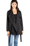 Long Sleeve Trench Blouse