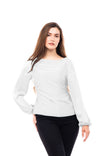 Satin Ruched Side Cut Out Blouse
