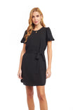 Bubble Sleeve Mini Dress