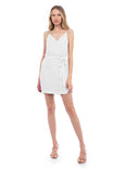 Pleated Chiffon Dress