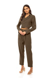 Pleat Ankle Trousers