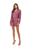 Asymmetric Front Shorts
