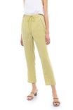 Waist Elasticised Trousers With Zipper Pockets