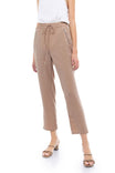 Waist Elasticised Trousers With Zipper Pockets