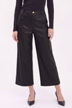 Vegan Butter Leather Culotte Pants