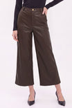 Vegan Butter Leather Culotte Pants