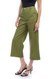 Vegan Butter Leather Culotte Pants