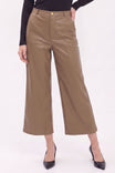 Vegan Butter Leather Culotte Pants