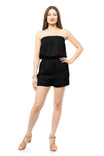 Bandeau Style Cargo Romper