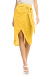 Wrap Midi Skirt