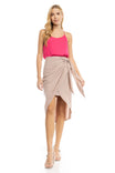 Wrap Midi Skirt