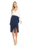 Wrap Midi Skirt