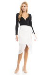 Wrap Midi Skirt