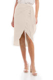 Wrap Midi Skirt