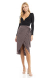Wrap Midi Skirt