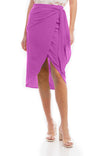 Wrap Midi Skirt