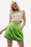 Pleated Mini Skirt