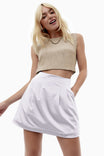 Pleated Mini Skirt